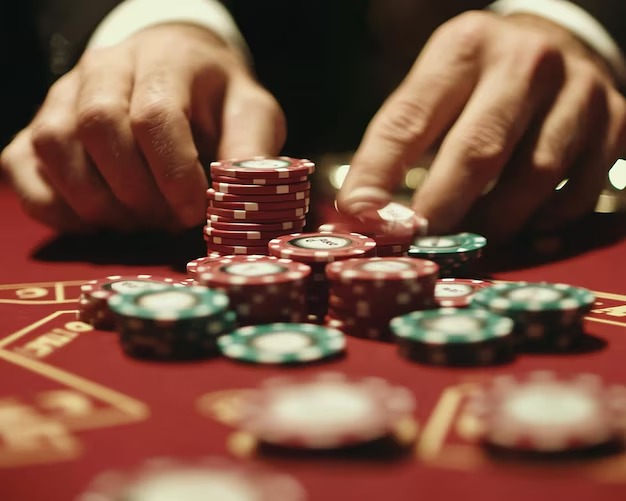 Live dealer at h58055 blackjack table
